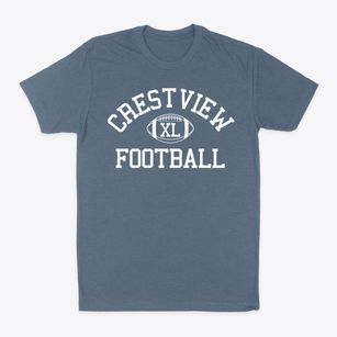 Crestview High School Classic Football Classic Dad T-Shirt