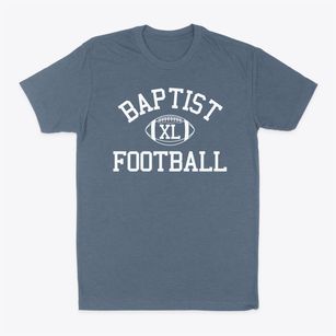 Baptist Christian School Classic Football Classic Dad T-Shirt