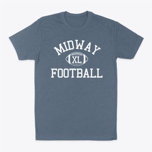 Midway High School Classic Football Classic Dad T-Shirt