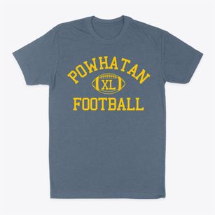 Powhatan High School Classic Football Classic Dad T-Shirt