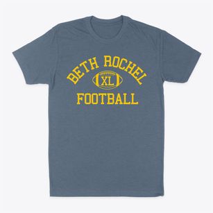 Beth Rochel School For Girls Classic Football Classic Dad T-Shirt