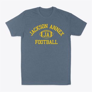 Jackson Annex School Classic Football Classic Dad T-Shirt