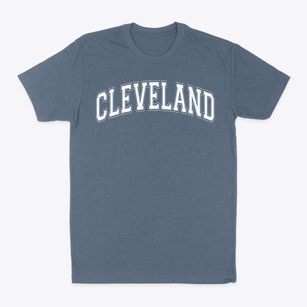 Cleveland Elementary School Varsity Arch Classic Dad T-Shirt