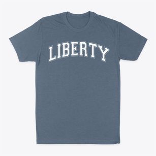 Liberty Middle School Varsity Arch Classic Dad T-Shirt