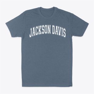 Jackson Davis School Varsity Arch Classic Dad T-Shirt