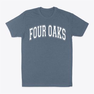 Four Oaks Elementary School Varsity Arch Classic Dad T-Shirt