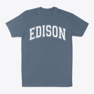 Edison Elementary School Varsity Arch Classic Dad T-Shirt