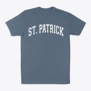 Saint Patrick School Varsity Arch Classic Dad T-Shirt