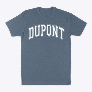 Dupont Elementary School Varsity Arch Classic Dad T-Shirt