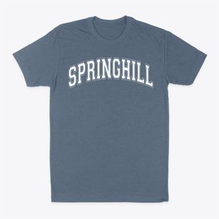 Springhill Junior High School Varsity Arch Classic Dad T-Shirt