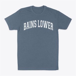Bains Lower Elementary School Varsity Arch Classic Dad T-Shirt
