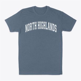North Highlands Elementary School Varsity Arch Classic Dad T-Shirt