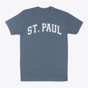St Paul Parish Varsity Arch Classic Dad T-Shirt