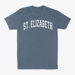 St Elizabeth Ann Seton Parish Varsity Arch Classic Dad T-Shirt