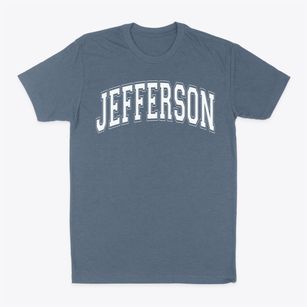Jefferson Elementary School Varsity Arch Classic Dad T-Shirt