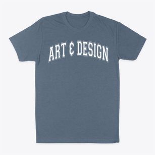 Art & Design High School Varsity Arch Classic Dad T-Shirt