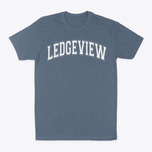 Ledgeview Elementary School Varsity Arch Classic Dad T-Shirt