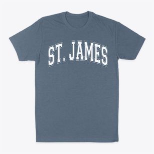 Saint James School Varsity Arch Classic Dad T-Shirt