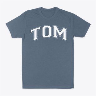 Tom Elementary School Varsity Arch Classic Dad T-Shirt