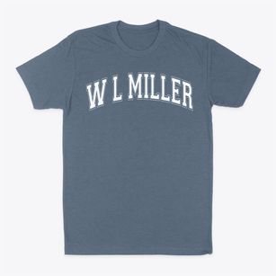 W L Miller Elementary School Varsity Arch Classic Dad T-Shirt