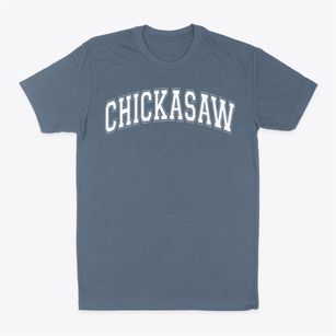 Chickasaw Junior High School Varsity Arch Classic Dad T-Shirt