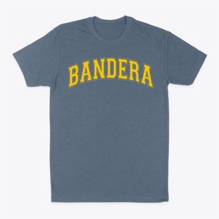 Bandera High School Varsity Arch Classic Dad T-Shirt