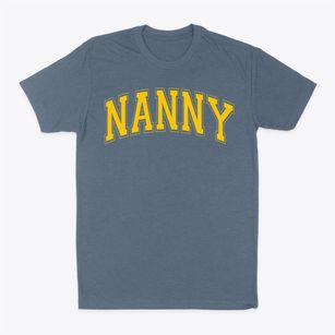 Nanny Elementary School Varsity Arch Classic Dad T-Shirt