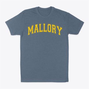 Mallory Elementary School Varsity Arch Classic Dad T-Shirt