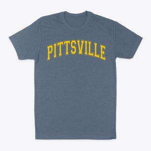 Pittsville Elementary School Varsity Arch Classic Dad T-Shirt