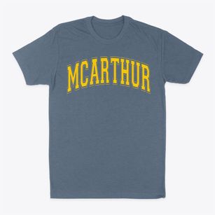 Mcarthur Elementary School Varsity Arch Classic Dad T-Shirt