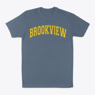 Brookview Elementary School Varsity Arch Classic Dad T-Shirt