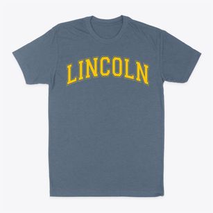 Lincoln Elementary School Varsity Arch Classic Dad T-Shirt