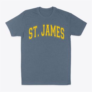 Saint James Saint John School Varsity Arch Classic Dad T-Shirt