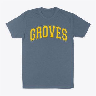 Groves High School Varsity Arch Classic Dad T-Shirt