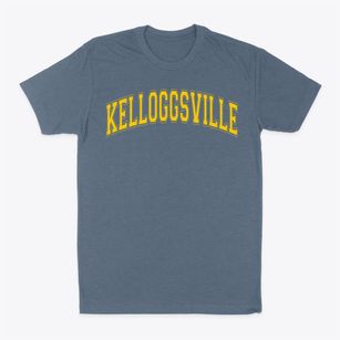 Kelloggsville High School Varsity Arch Classic Dad T-Shirt