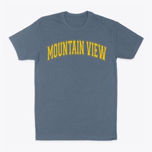 Mountain View Elementary School Varsity Arch Classic Dad T-Shirt