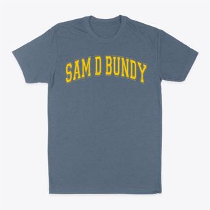 Sam D Bundy Elementary School Varsity Arch Classic Dad T-Shirt