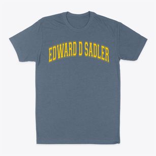 Edward D Sadler Elementary School Varsity Arch Classic Dad T-Shirt