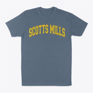 Scotts Mills Elementary School Varsity Arch Classic Dad T-Shirt