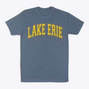Lake Erie Elementary School Varsity Arch Classic Dad T-Shirt