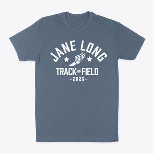 Jane Long Middle School Track and Field Classic Dad T-Shirt