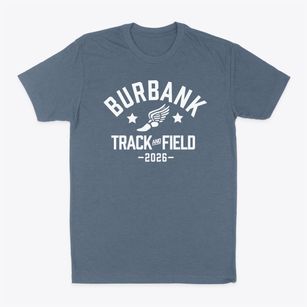 Burbank High School Track and Field Classic Dad T-Shirt