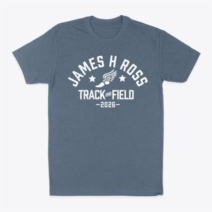 James H Ross Elementary School Track and Field Classic Dad T-Shirt