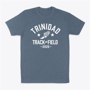 Trinidad Elementary School Track and Field Classic Dad T-Shirt