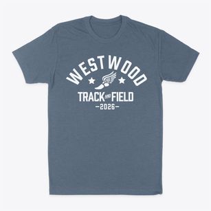 Westwood High School Track and Field Classic Dad T-Shirt