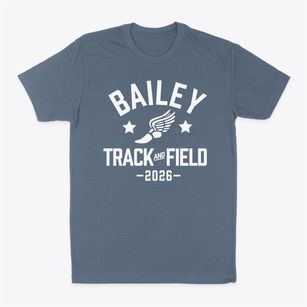 Bailey Middle School Track and Field Classic Dad T-Shirt