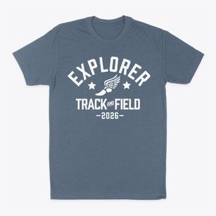 Explorer Junior High School Track and Field Classic Dad T-Shirt