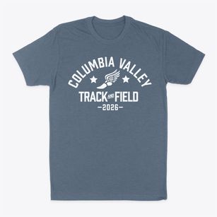 Columbia Valley Elementary School Track and Field Classic Dad T-Shirt