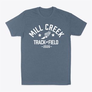 Mill Creek Middle School Track and Field Classic Dad T-Shirt