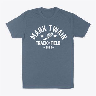 Mark Twain Elementary School Track and Field Classic Dad T-Shirt